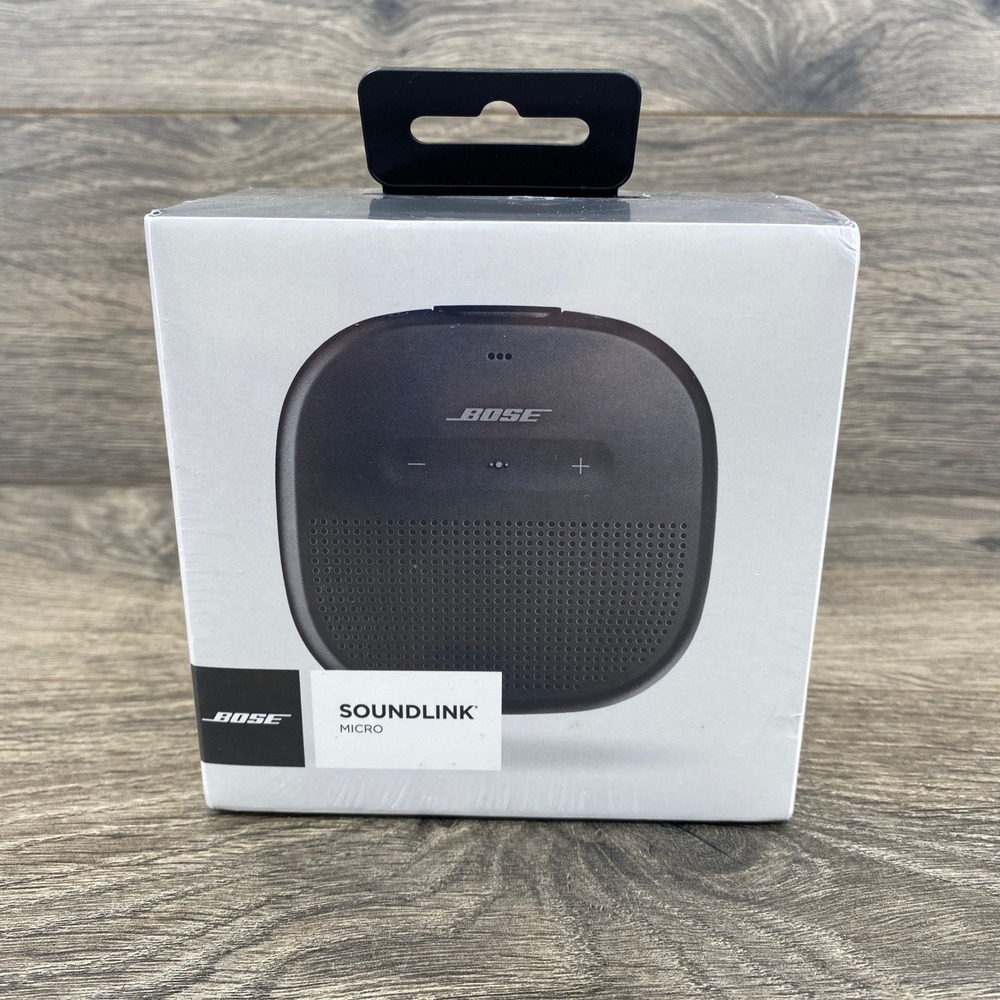 Bose SoundLink Micro Bluetooth Speaker Black Waterproof Rugged 783342-0100 NEW‎
